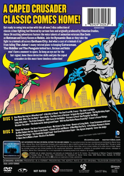 The Adventures of Batman [2 Discs]