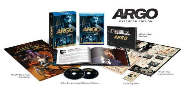 Argo [Extended Edition] [2 Discs] [Includes Digital Copy] [With Book] [Blu-ray]