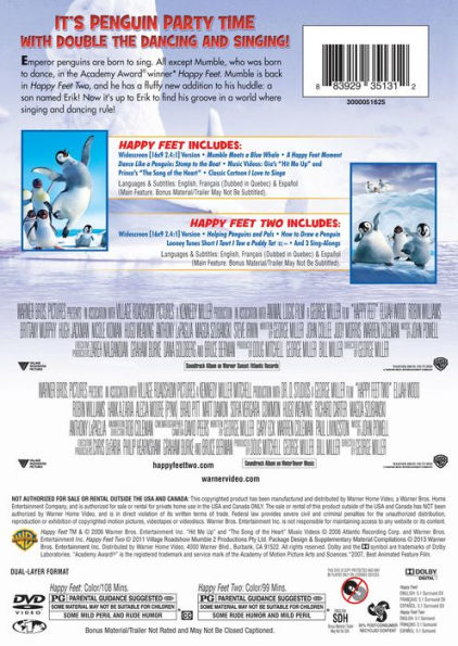 Happy Feet/Happy Feet Two [2 Discs]