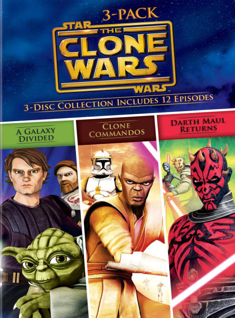 clone wars series dvd