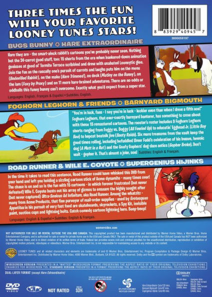 Looney Tunes Super Stars 3-Pack