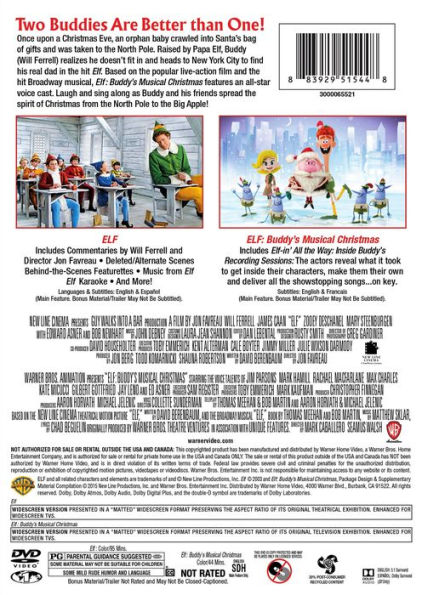 Elf/Elf: Buddys Musical Christmas