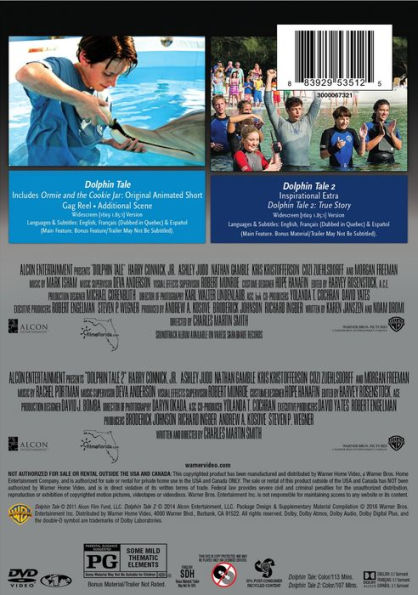 Dolphin Tale/Dolphin Tale 2 [2 Discs]