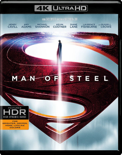  Man of Steel (Two-Disc Special Edition DVD) : Henry Cavill, Amy  Adams, Michael Shannon, Kevin Costner, Diane Lane, Laurence Fishburne,  Antje Traue, Ayelet Zurer, Christopher Meloni, Russell Crowe, Michael  Kelly, Harry