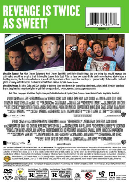 Horrible Bosses Collection [2 Discs]