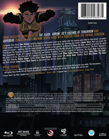 Vixen: The Movie [Includes Digital Copy] [Blu-ray]