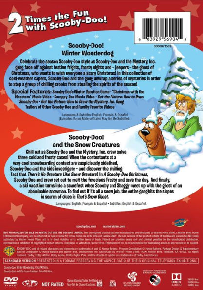 Scooby-Doo! Winter Wonderdog/Scooby-Doo! and the Snow Creatures