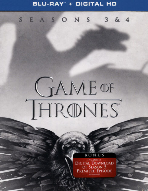 Game Of Thrones Seasons 3 4 Blu Ray Barnes Noble