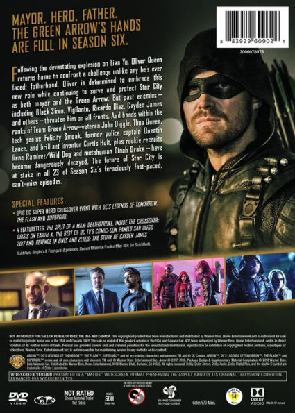 Arrow: The Complete Sixth Season