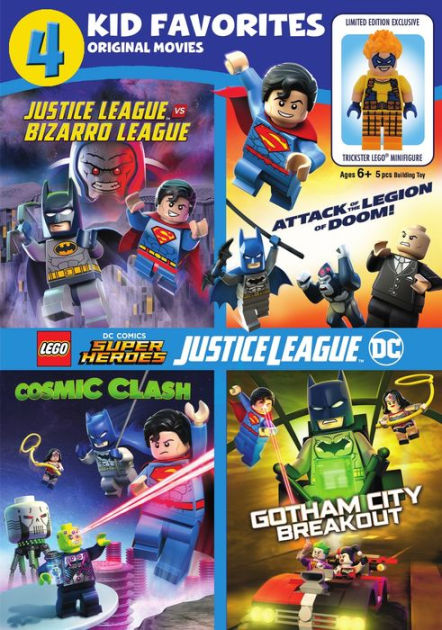4 Kid Favorites: LEGO DC Super Heroes by N/A | DVD | Barnes & Noble®