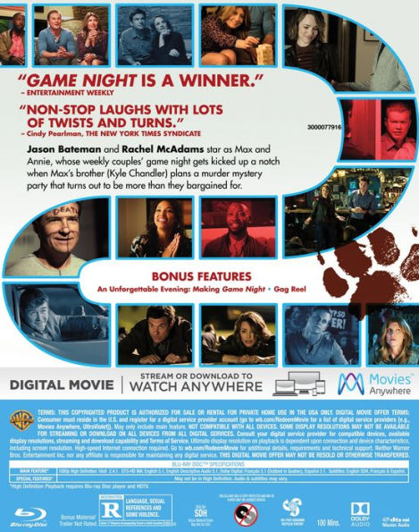 Game Night [Blu-ray]