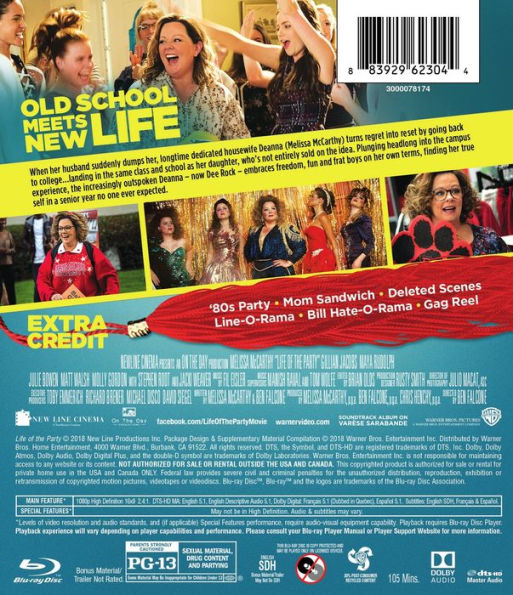 Life of the Party [Blu-ray]