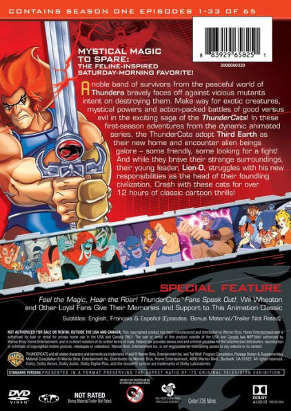 Thundercats: Season One - Vol. One