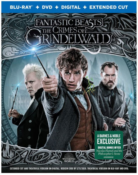 Fantastic Beasts: The Crimes of Grindelwald [Barnes & Noble Exclusive] [Blu-ray/DVD]