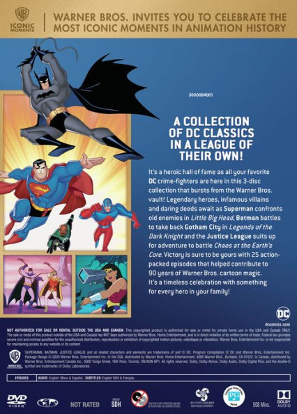 The Best of Warner Bros. 25 Cartoon Collection - DC Comics