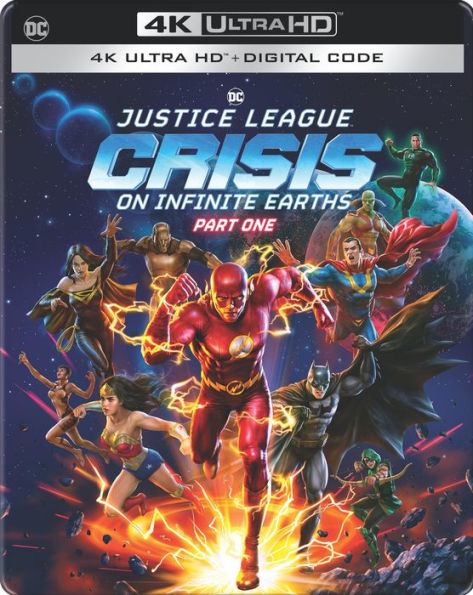 Justice League: Crisis on Infinite Earths - Part One [SteelBook] [Dig Copy [4K Ultra HD Blu-ray]