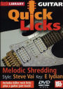 Lick Library: Guitar Quick Licks - Melodic Shredding Stevie Ray Vaughan Style