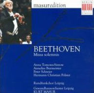 Title: Beethoven: Missa solemnis D-dur Op. 123, Artist: Kurt Masur