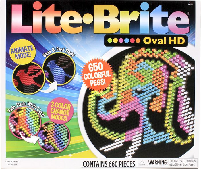 Lite-Brite Oval HD by Basic Fun