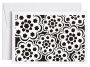Vera Bradley Midnight Paisley Die-Cut Notecards
