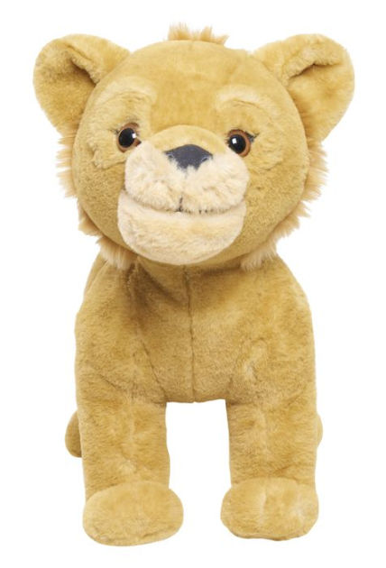 simba plush in pouch