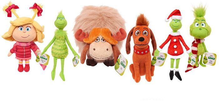 grinch beans plush