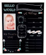 Hello World Birthday Chalkboard