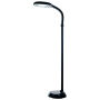 Lavish Home Black Sunlight Floor Lamp