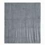 Lavish Home Floral Etched Fleece Blanket with Sherpa Full/Queen Grey