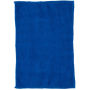 Lavish Home Solid Soft Plush Sherpa Fleece Throw Blanket Blue