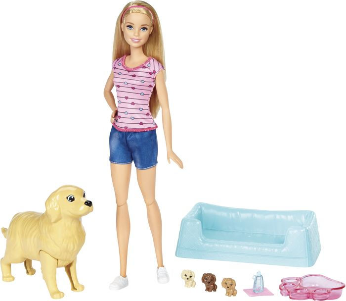 barbie puppy games