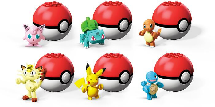 Mega Construx Pokémon Evergreen Poke Ball Assortment by Mattel