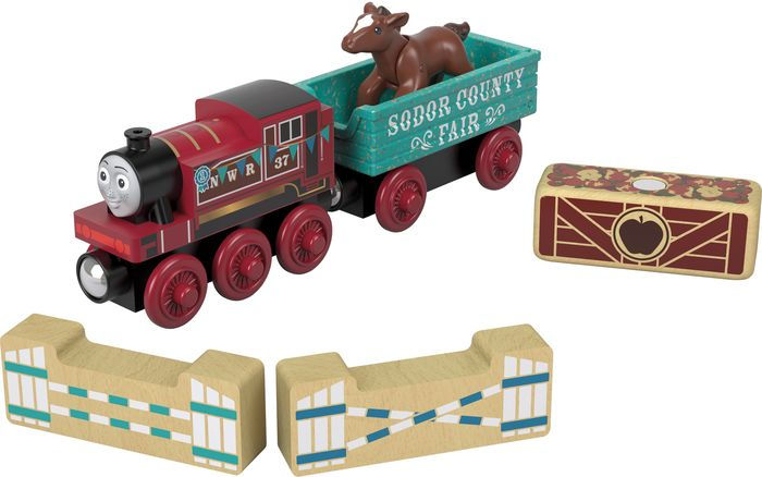 wooden railway rosie