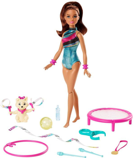 Barbie Dreamhouse Adventures Teresa Spin'n Twirl Gymnast Doll