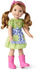 Alternative view 2 of American Girl WellieWishers Cute as a Bug Gardening Outfit for Dolls