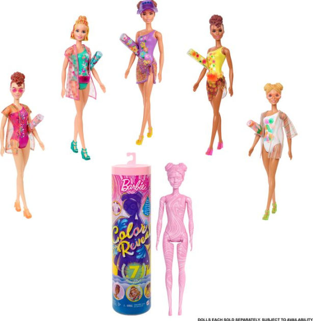 Barbie Color Reveal Doll Surprise Tube