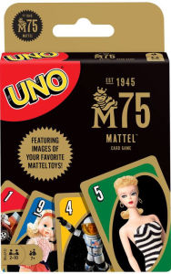Title: Mattel 75th Anniversary UNO Card Game