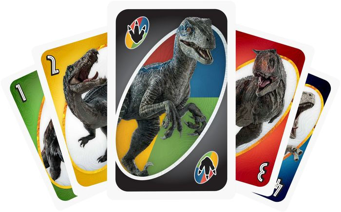 UNO Jurassic World 3 by Mattel