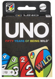 Title: UNO 50th Anniversary Edition Matching Card Game
