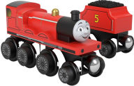 Title: Fisher-Price® Thomas & Friends Wooden Railway James Engine and Coal-Car