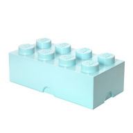 Title: LEGO Storage Brick 8 Aqua