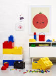Alternative view 3 of LEGO Storage Brick 8 Aqua