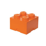 Title: LEGO Storage Brick 4, Bright Orange