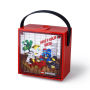 LEGO Ninjago Lunchbox with Handle Bright Red