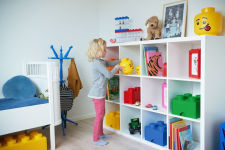Alternative view 3 of LEGO STORAGE HEAD ( LARGE) SILLY