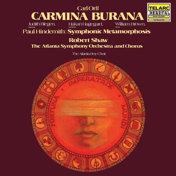 Carl Orff: Carmina Burana; Paul Hindemith: Symphonic Metamorphosis