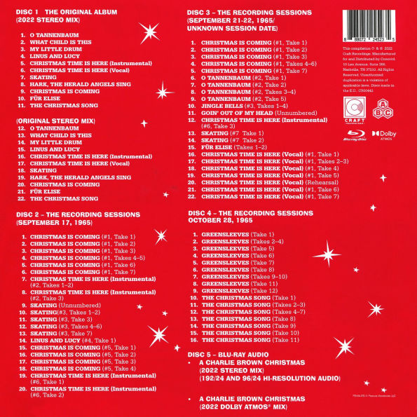 A A Charlie Brown Christmas [Super Deluxe Edition 4CD/Blu-Ray Audio]
