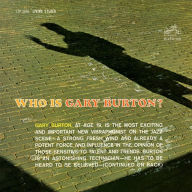 Title: Who Is Gary Burton?, Artist: Gary Burton
