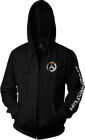 Overwatch Logo Men's Zip-Up Hoodie-Small-Black