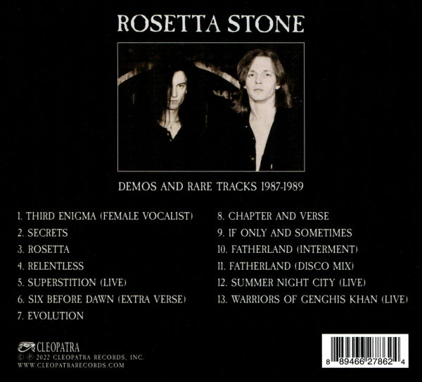 Demos & Rare Tracks 1987-1989